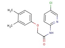 N-(5-chloro-2-pyridinyl)-2-(3,4-dimethylphenoxy)acetamide