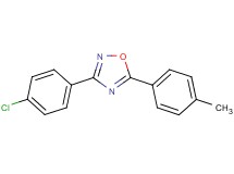 3-(4-chlorophenyl)-5-(4-methylphenyl)-1,2,4-oxadiazole