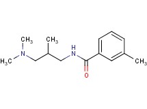 N-[3-(dimethylamino)-2-methylpropyl]-3-methylbenzamide hydrochloride