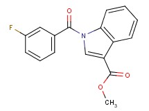 methyl 1-(3-fluorobenzoyl)-1H-indole-3-carboxylate