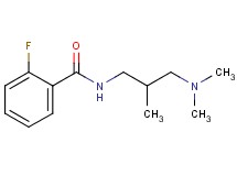 N-[3-(dimethylamino)-2-methylpropyl]-2-fluorobenzamide