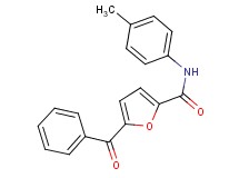5-benzoyl-N-(4-methylphenyl)-2-furamide