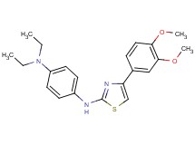 N'-[4-(3,4-dimethoxyphenyl)-1,3-thiazol-2-yl]-N,N-diethyl-1,4-benzenediamine