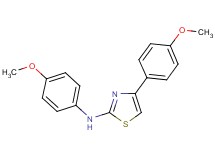 N,4-bis(4-methoxyphenyl)-1,3-thiazol-2-amine