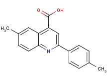 6-methyl-2-(4-methylphenyl)-4-quinolinecarboxylic acid