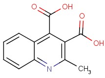 2-methyl-3,4-quinolinedicarboxylic acid