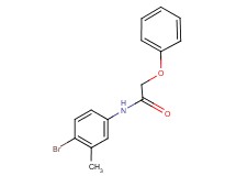 N-(4-bromo-3-methylphenyl)-2-phenoxyacetamide