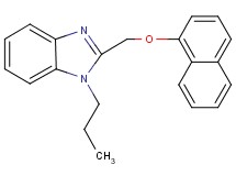 2-[(1-naphthyloxy)methyl]-1-propyl-1H-benzimidazole