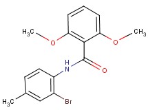 N-(2-bromo-4-methylphenyl)-2,6-dimethoxybenzamide