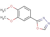 2-(3,4-dimethoxyphenyl)-1,3,4-oxadiazole
