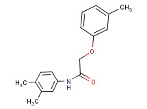 N-(3,4-dimethylphenyl)-2-(3-methylphenoxy)acetamide