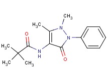 N-(1,5-dimethyl-3-oxo-2-phenyl-2,3-dihydro-1H-pyrazol-4-yl)-2,2-dimethylpropanamide