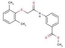 methyl 3-{[(2,6-dimethylphenoxy)acetyl]amino}benzoate