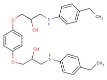 3,3'-[1,4-phenylenebis(oxy)]bis{1-[(4-ethylphenyl)amino]-2-propanol}
