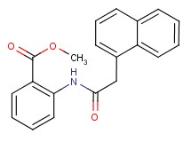 methyl 2-[(1-naphthylacetyl)amino]benzoate