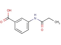 3-(propionylamino)benzoic acid