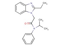 2-(2-ethyl-1H-benzimidazol-1-yl)-N-isopropyl-N-phenylacetamide