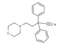 4-(4-morpholinyl)-2,2-diphenylbutanenitrile