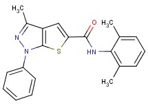 N-(2,6-dimethylphenyl)-3-methyl-1-phenyl-1H-thieno[2,3-c]pyrazole-5-carboxamide