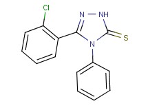 5-(2-chlorophenyl)-4-phenyl-2,4-dihydro-3H-1,2,4-triazole-3-thione