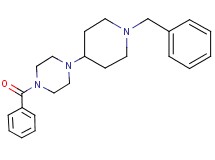 1-benzoyl-4-(1-benzyl-4-piperidinyl)piperazine