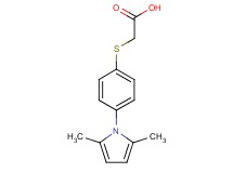 {[4-(2,5-dimethyl-1H-pyrrol-1-yl)phenyl]thio}acetic acid