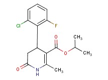 isopropyl 4-(2-chloro-6-fluorophenyl)-2-methyl-6-oxo-1,4,5,6-tetrahydro-3-pyridinecarboxylate