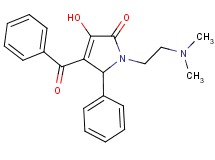4-benzoyl-1-[2-(dimethylamino)ethyl]-3-hydroxy-5-phenyl-1,5-dihydro-2H-pyrrol-2-one