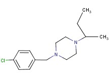 1-sec-butyl-4-(4-chlorobenzyl)piperazine