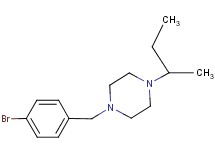 1-(4-bromobenzyl)-4-sec-butylpiperazine