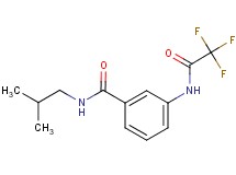 N-isobutyl-3-[(trifluoroacetyl)amino]benzamide