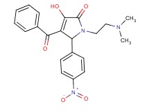 4-benzoyl-1-[2-(dimethylamino)ethyl]-3-hydroxy-5-(4-nitrophenyl)-1,5-dihydro-2H-pyrrol-2-one