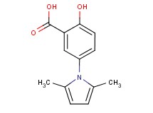5-(2,5-dimethyl-1H-pyrrol-1-yl)-2-hydroxybenzoic acid