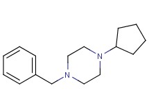 1-benzyl-4-cyclopentylpiperazine oxalate