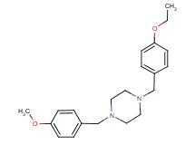 1-(4-ethoxybenzyl)-4-(4-methoxybenzyl)piperazine