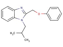 1-isobutyl-2-(phenoxymethyl)-1H-benzimidazole