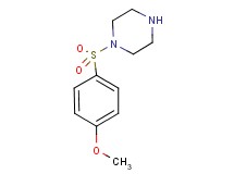 1-[(4-methoxyphenyl)sulfonyl]piperazine