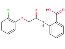 2-{[(2-chlorophenoxy)acetyl]amino}benzoic acid
