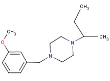 1-sec-butyl-4-(3-methoxybenzyl)piperazine oxalate