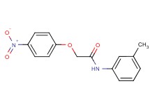 N-(3-methylphenyl)-2-(4-nitrophenoxy)acetamide