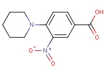 3-nitro-4-(1-piperidinyl)benzoic acid