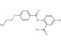 5-bromo-2-[(4-propoxybenzoyl)amino]benzoic acid