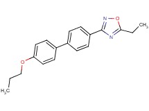 5-ethyl-3-(4'-propoxy-4-biphenylyl)-1,2,4-oxadiazole