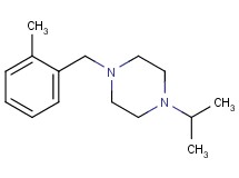 1-isopropyl-4-(2-methylbenzyl)piperazine oxalate