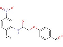 2-(4-formylphenoxy)-N-(2-methyl-5-nitrophenyl)acetamide