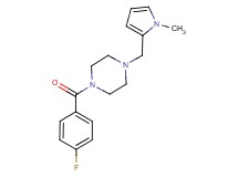1-(4-fluorobenzoyl)-4-[(1-methyl-1H-pyrrol-2-yl)methyl]piperazine