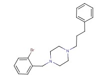 1-(2-bromobenzyl)-4-(3-phenylpropyl)piperazine