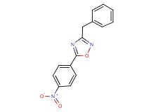 3-benzyl-5-(4-nitrophenyl)-1,2,4-oxadiazole