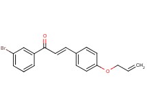 3-[4-(allyloxy)phenyl]-1-(3-bromophenyl)-2-propen-1-one