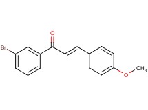 1-(3-bromophenyl)-3-(4-methoxyphenyl)-2-propen-1-one